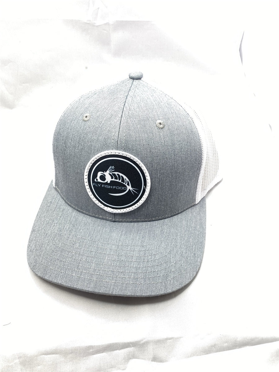 Fly Fish Food Black Logo Hat - Gray - Hats - Fly Fish Food