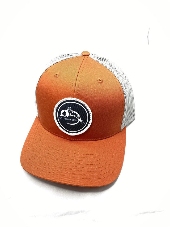 Fly Fish Food Black Logo Hat - Orange - Hats - Fly Fish Food