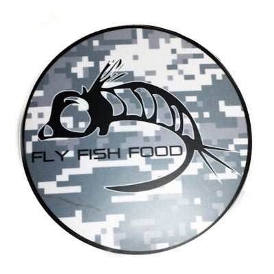 Fly Fish Food Sticker Digi Camo 4" - Stickers - Fly Fish Food