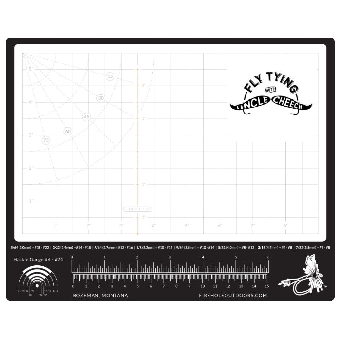 Magnetic Fly Tying Pad - Fly Tying Accessories - Fly Fish Food