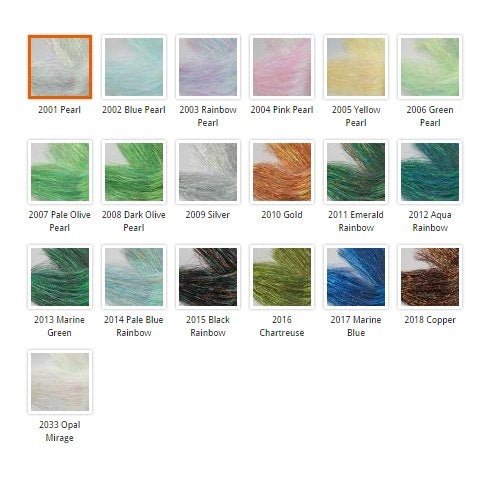 Polar Flash - Synthetic Fibers & Flash - Fly Fish Food