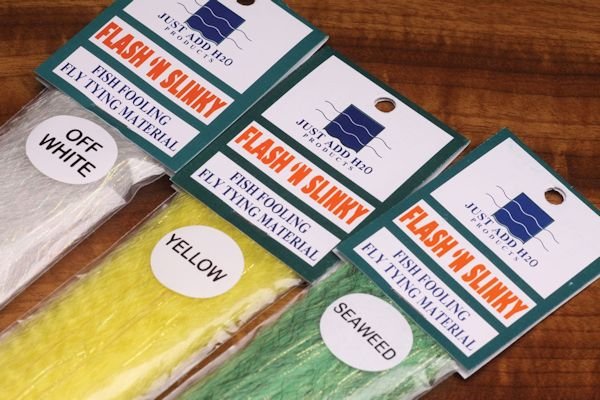 Flash 'N Slinky - Synthetic Fibers & Flash - Fly Fish Food