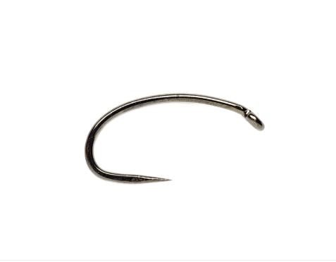 Fulling Mill 5115 Heavyweight Grub Hook Barbless, Black Nickel - Hooks & Shanks - Fly Fish Food