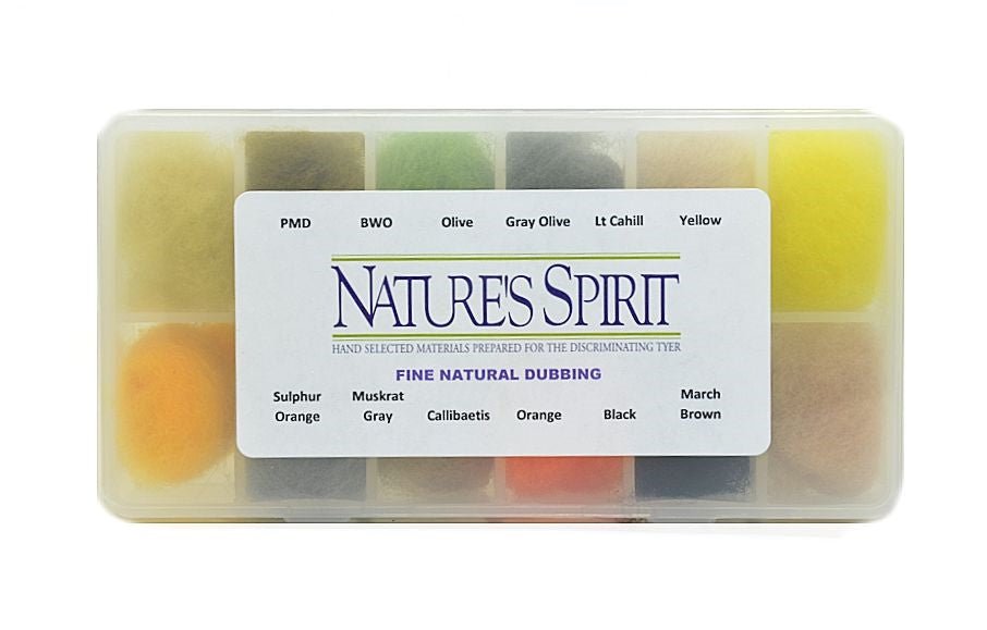 Nature's Spirit Fine Natural Dubbing Dispenser - Dubbing - Fly Fish Food