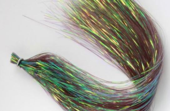 Dyed Pearl Flashabou - Synthetic Fibers & Flash - Fly Fish Food