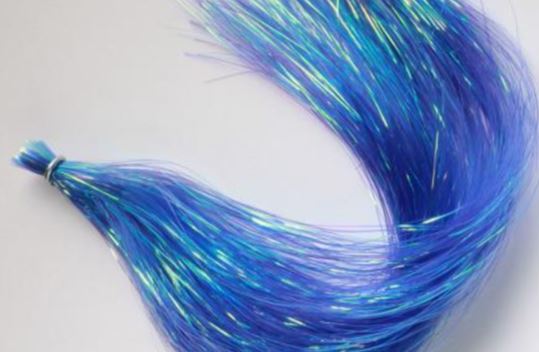 Dyed Pearl Flashabou - Synthetic Fibers & Flash - Fly Fish Food