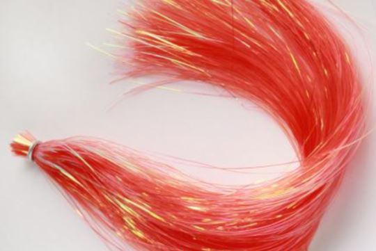 Dyed Pearl Flashabou - Synthetic Fibers & Flash - Fly Fish Food