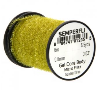 Semperfli Gel Core Body Micro Fritz - Misc. Synthetics - Fly Fish Food