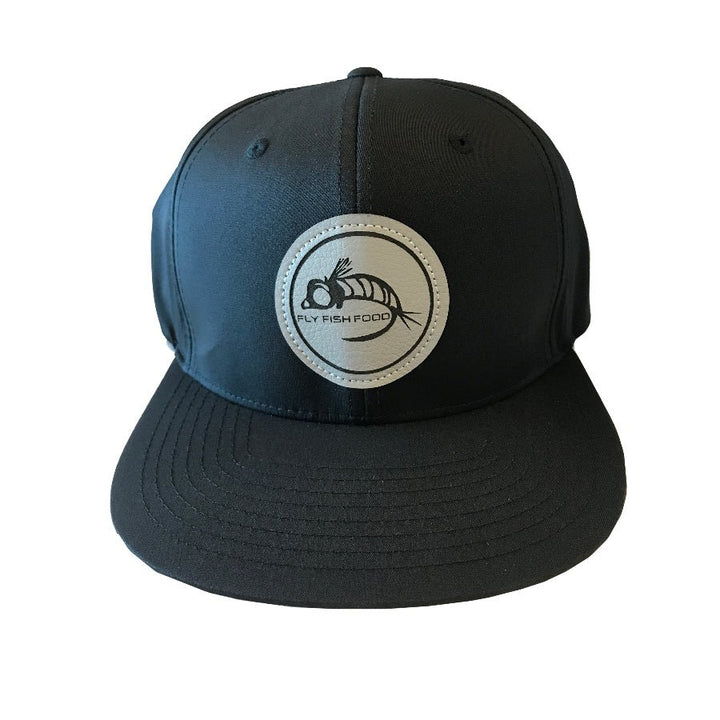 Fly Fish Food Golf Logo Hat - Black - Hats - Fly Fish Food