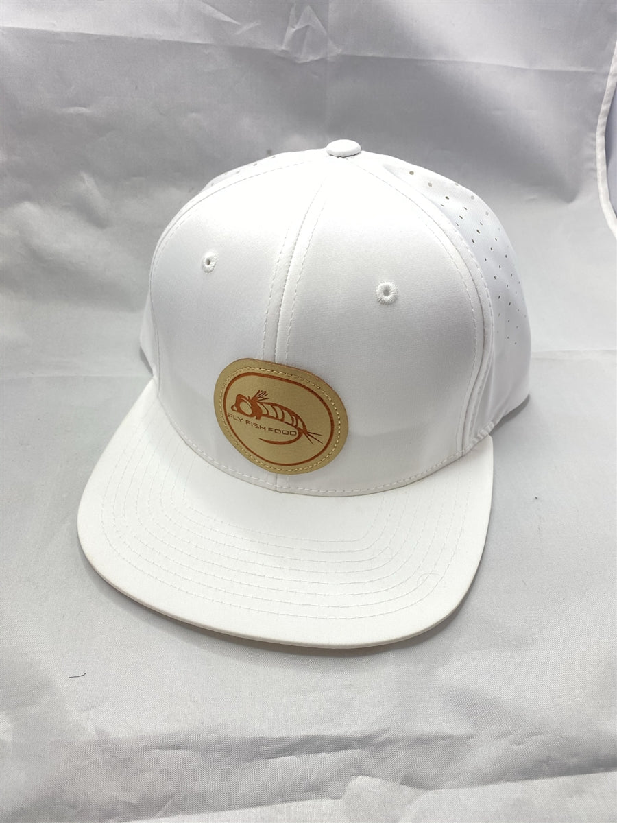 Fly Fish Food Golf Logo Hat - White - Hats - Fly Fish Food