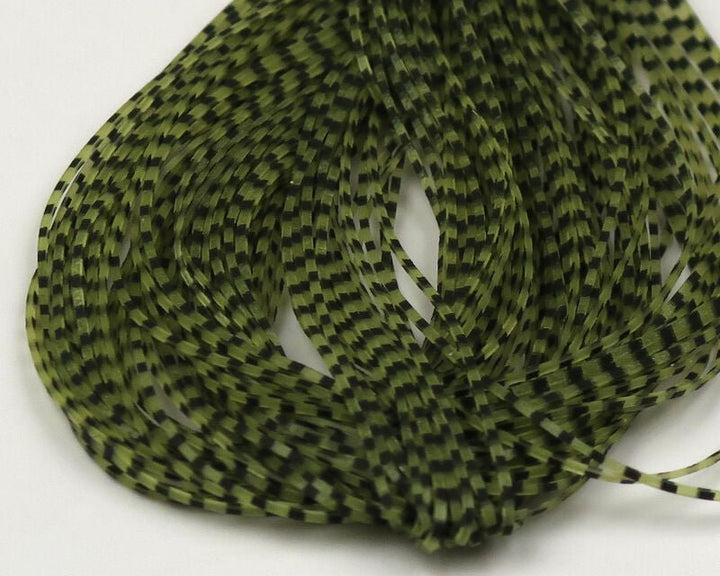 Grizzly Micro Legs - Synthetic Fibers &amp; Flash - Fly Fish Food