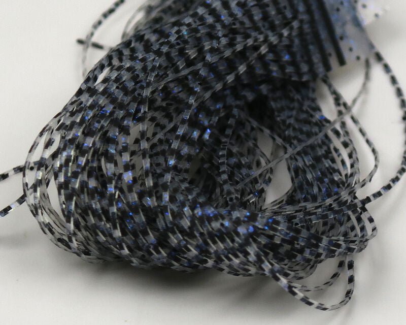 Grizzly Micro Legs - Synthetic Fibers & Flash - Fly Fish Food