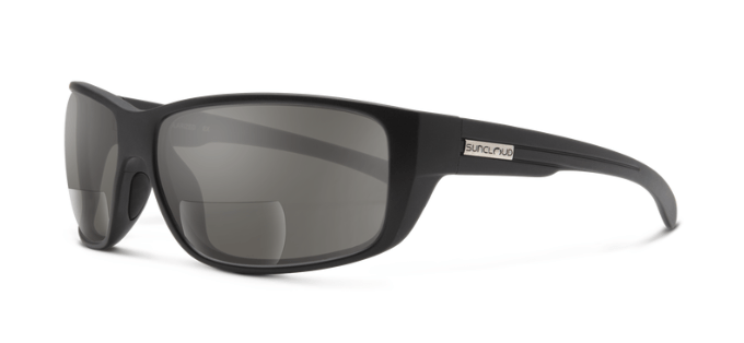 Suncloud Milestone Reader - Matte Black - Polarized Gray +2.50 - Sunglasses - Fly Fish Food