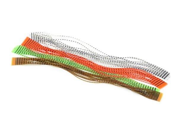 Grizzly Micro Legs - Synthetic Fibers & Flash - Fly Fish Food