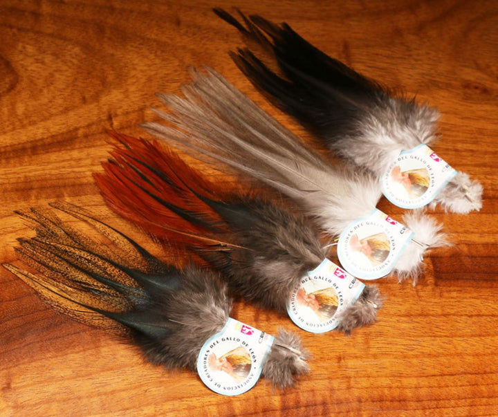 Gallo De Leon Saddle Feathers - Feathers &amp; Marabou - Fly Fish Food
