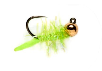UV Green Weenie Jig - Barbless - Flies - Fly Fish Food