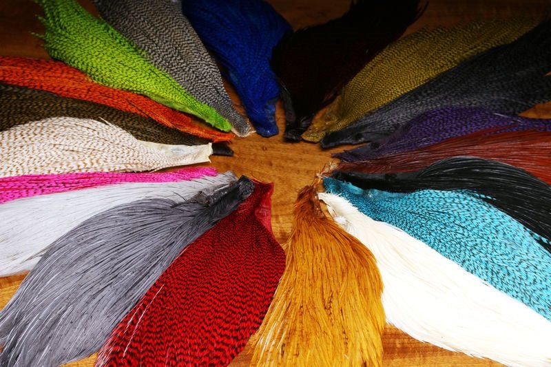 Hareline Half Rooster Cape - Hackle - Fly Fish Food