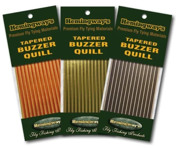 Hemingway's Tapered Buzzer Quill - Misc. Synthetics - Fly Fish Food