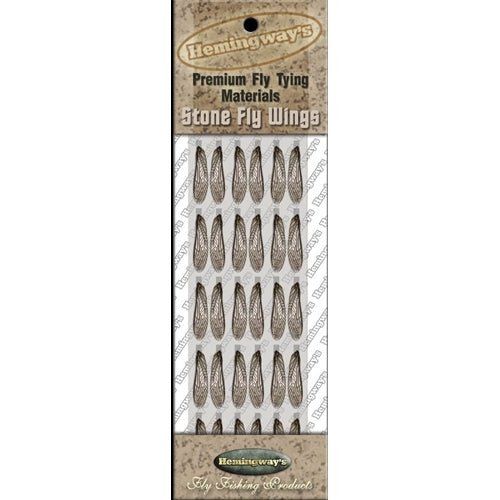 Hemingway Realistic Stonefly Wings - Misc. Synthetics - Fly Fish Food