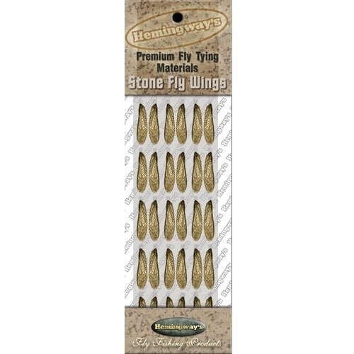 Hemingway Realistic Stonefly Wings - Misc. Synthetics - Fly Fish Food
