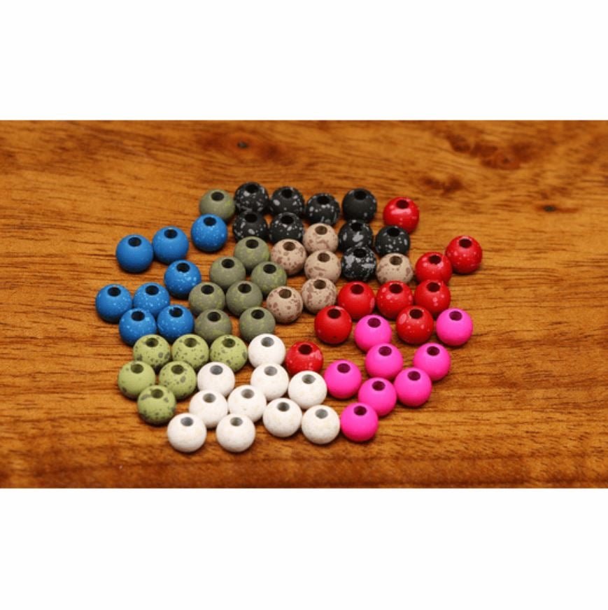 Hareline Mottled Tactical Slotted Tungsten Beads - Beads - Fly Fish Food