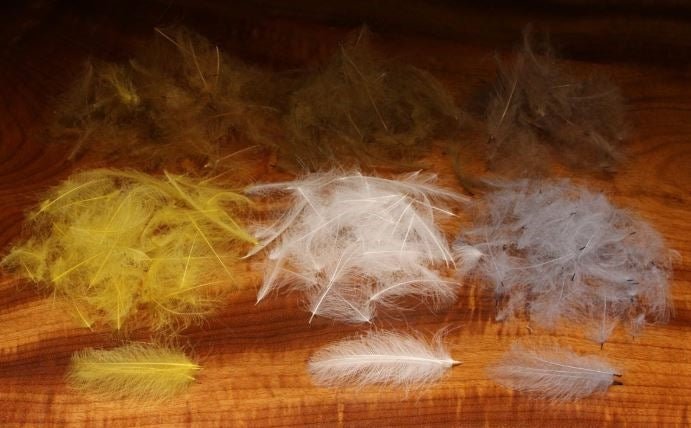 Hareline Super Select CDC - 1 Gram Pack - Feathers &amp; Marabou - Fly Fish Food