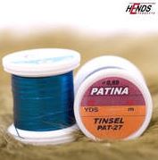 Hends Flat Patina Tinsel - Wire , Tinsel &amp; Lead - Fly Fish Food