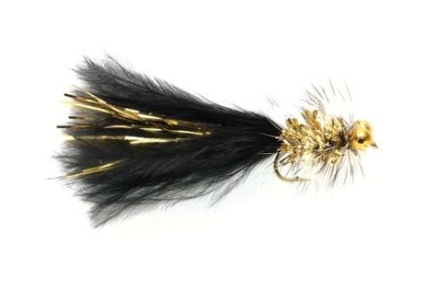 Humungus Black &amp; Gold - Flies - Fly Fish Food