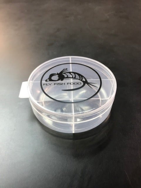 Fly Fish Food Divided Fly Cup with Tethered Lid - Fly Boxes - Fly Fish Food