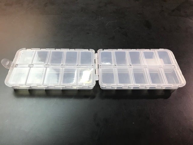 Fly Fish Food Twenty Compartment Clear Poly Fly Box - Fly Boxes - Fly Fish Food