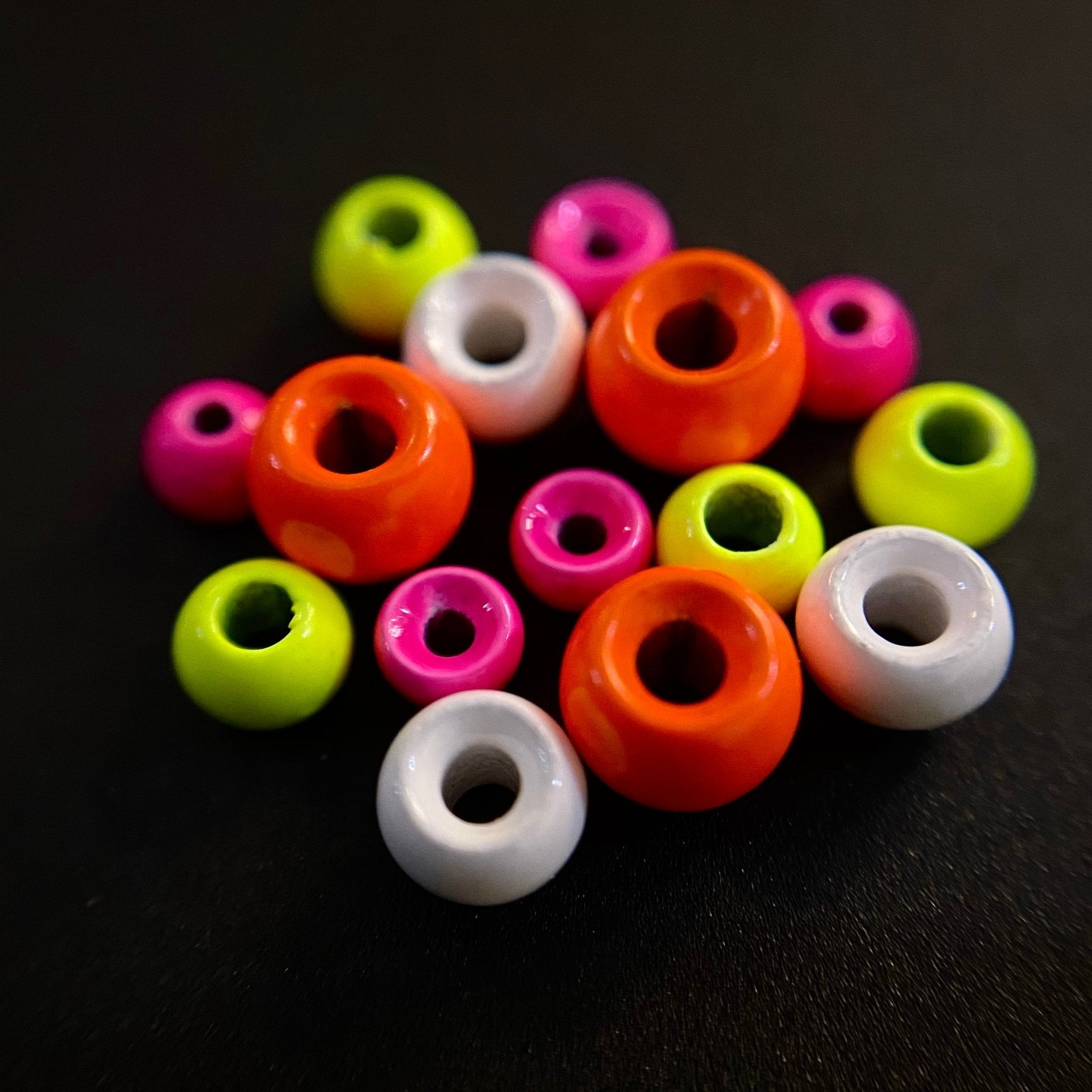 Plummeting Tungsten Beads - Neon Colors - Beads - Fly Fish Food