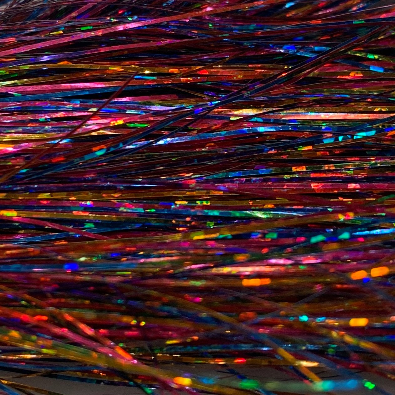 Holographic Flashabou - Synthetic Fibers & Flash - Fly Fish Food