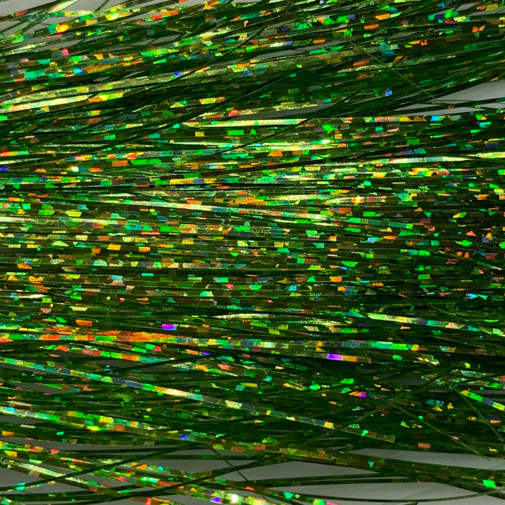 Holographic Flashabou - Synthetic Fibers &amp; Flash - Fly Fish Food