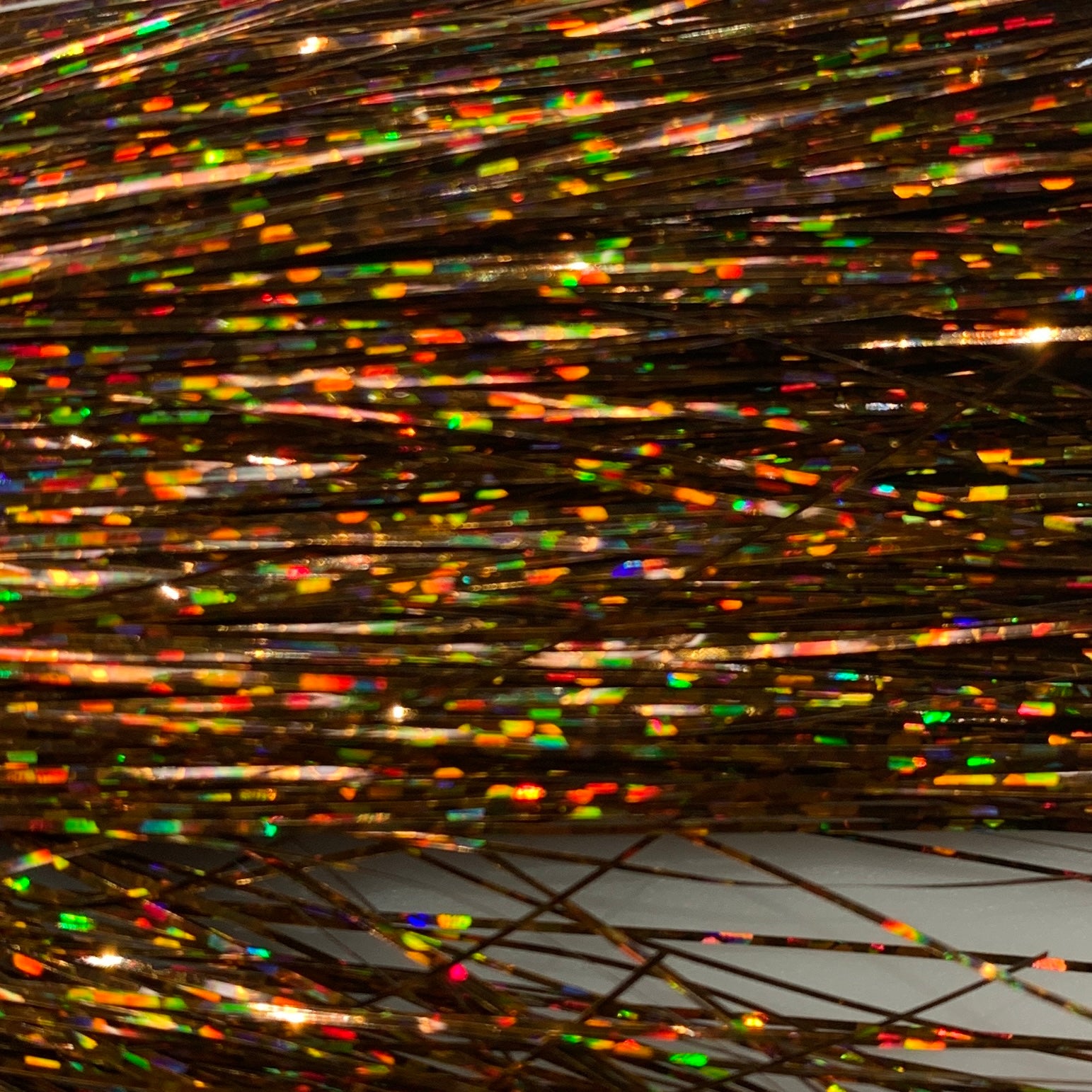 Holographic Flashabou - Synthetic Fibers & Flash - Fly Fish Food