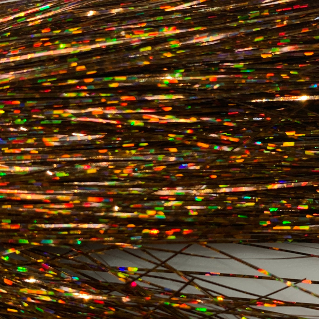 Holographic Flashabou - Synthetic Fibers &amp; Flash - Fly Fish Food
