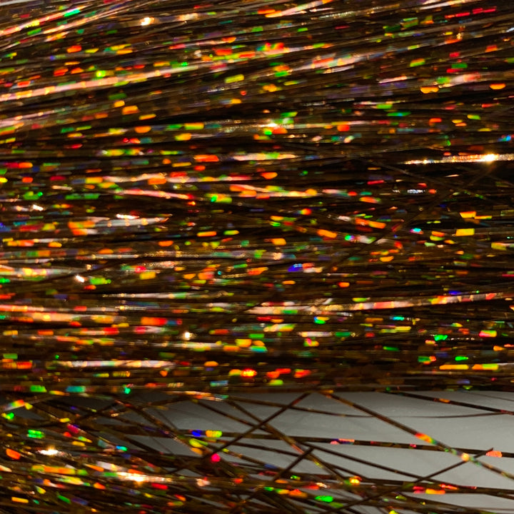 Holographic Flashabou - Synthetic Fibers &amp; Flash - Fly Fish Food