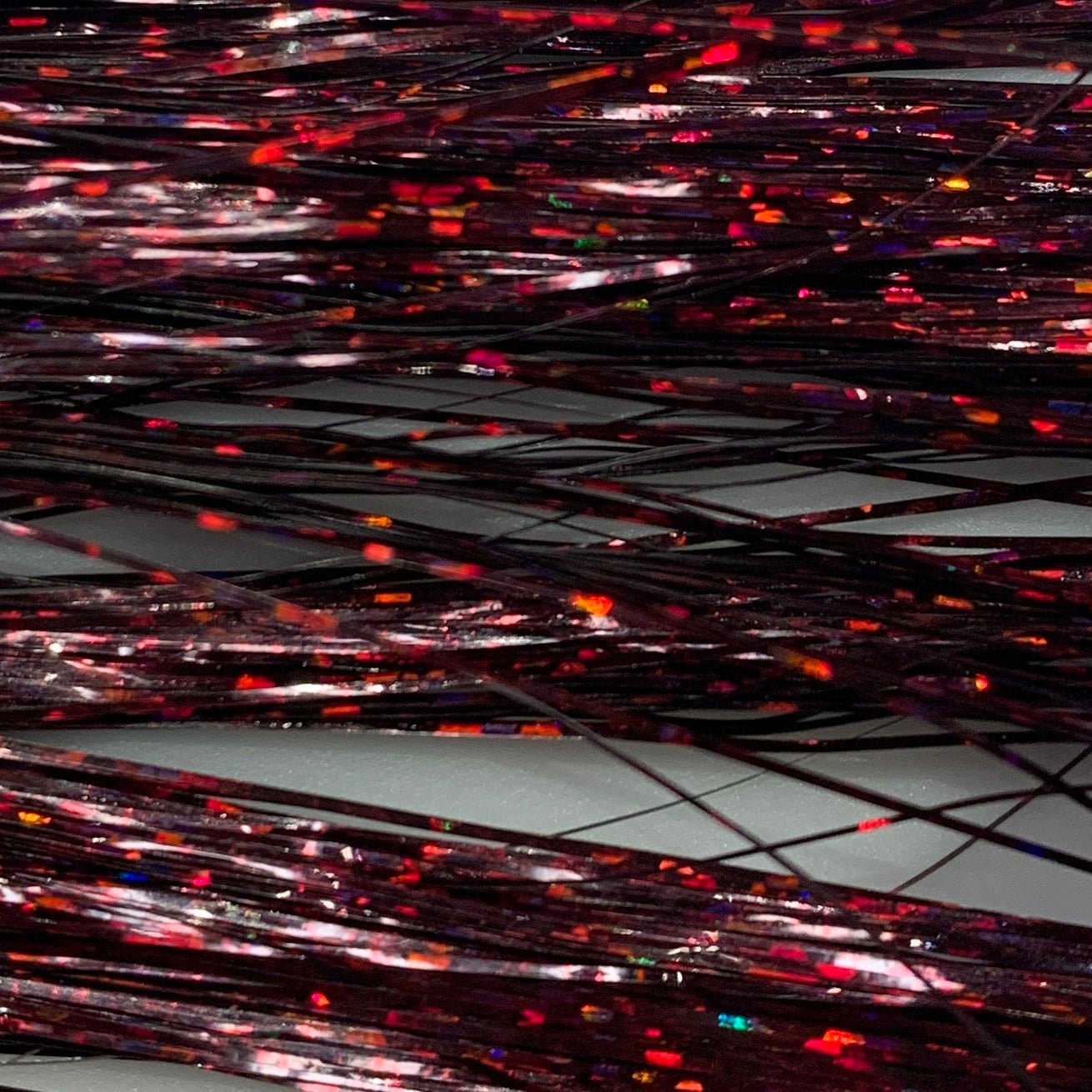 Holographic Flashabou - Synthetic Fibers & Flash - Fly Fish Food