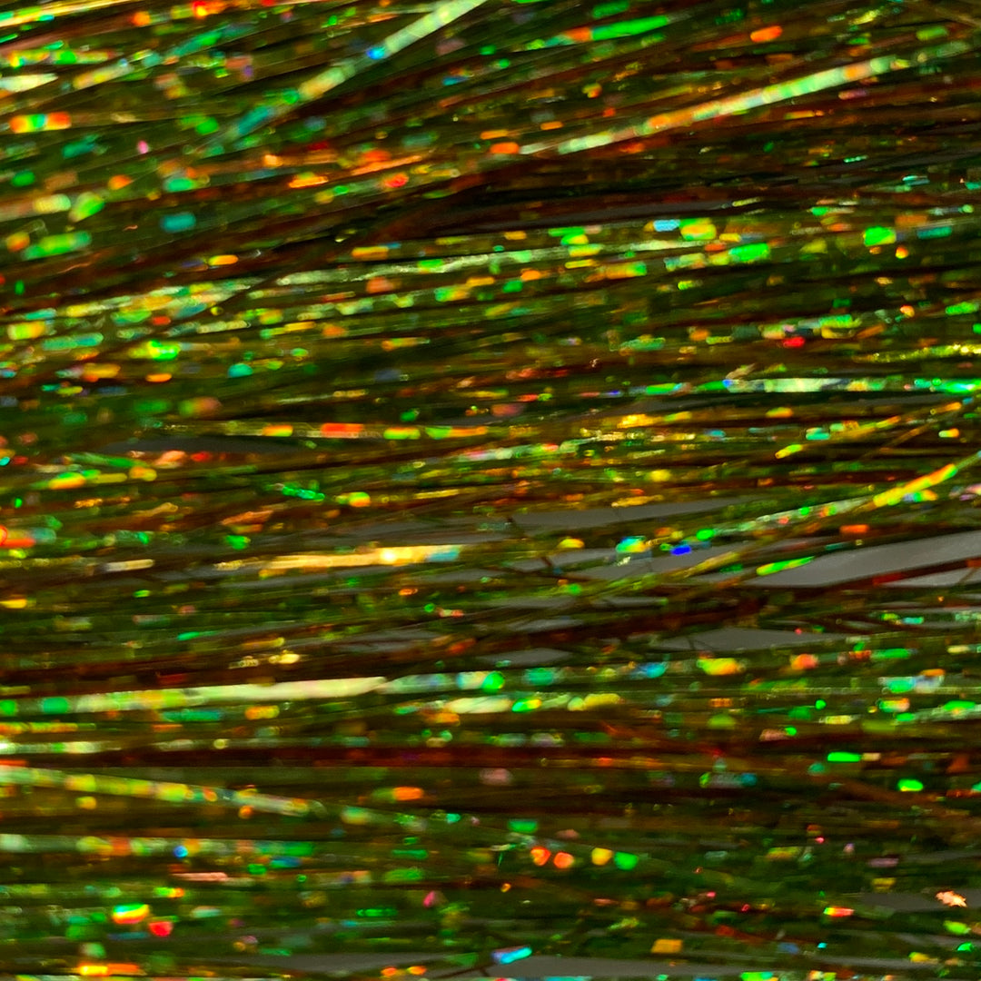 Holographic Flashabou - Synthetic Fibers &amp; Flash - Fly Fish Food