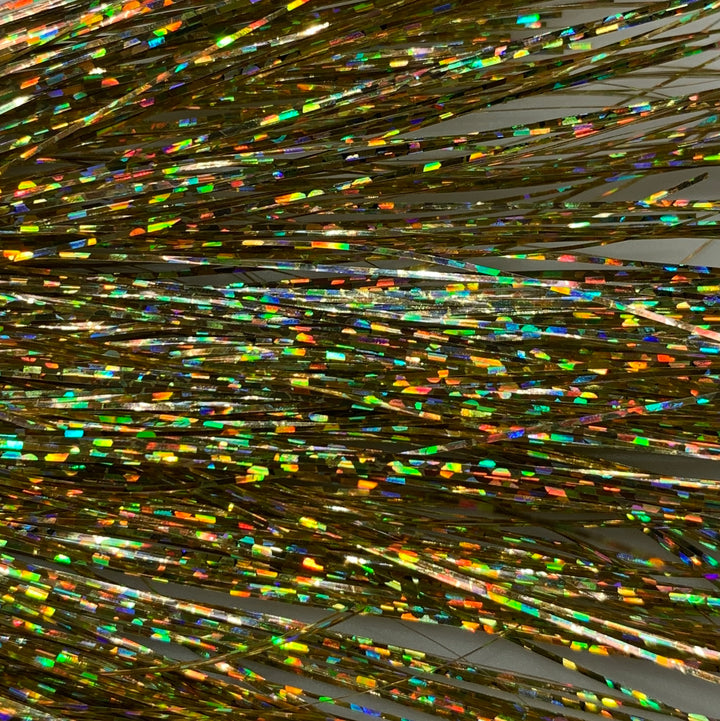 Holographic Flashabou - Synthetic Fibers &amp; Flash - Fly Fish Food