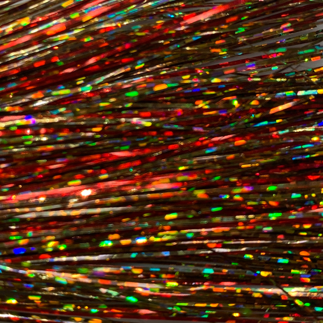 Holographic Flashabou - Synthetic Fibers &amp; Flash - Fly Fish Food