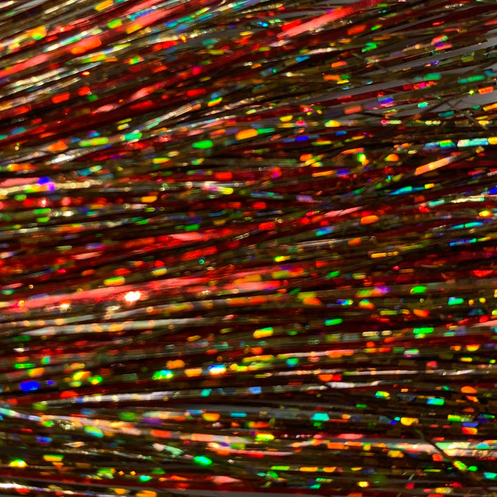 Holographic Flashabou - Synthetic Fibers &amp; Flash - Fly Fish Food