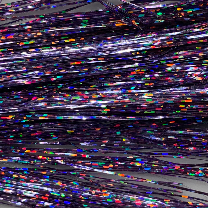 Holographic Flashabou - Synthetic Fibers &amp; Flash - Fly Fish Food