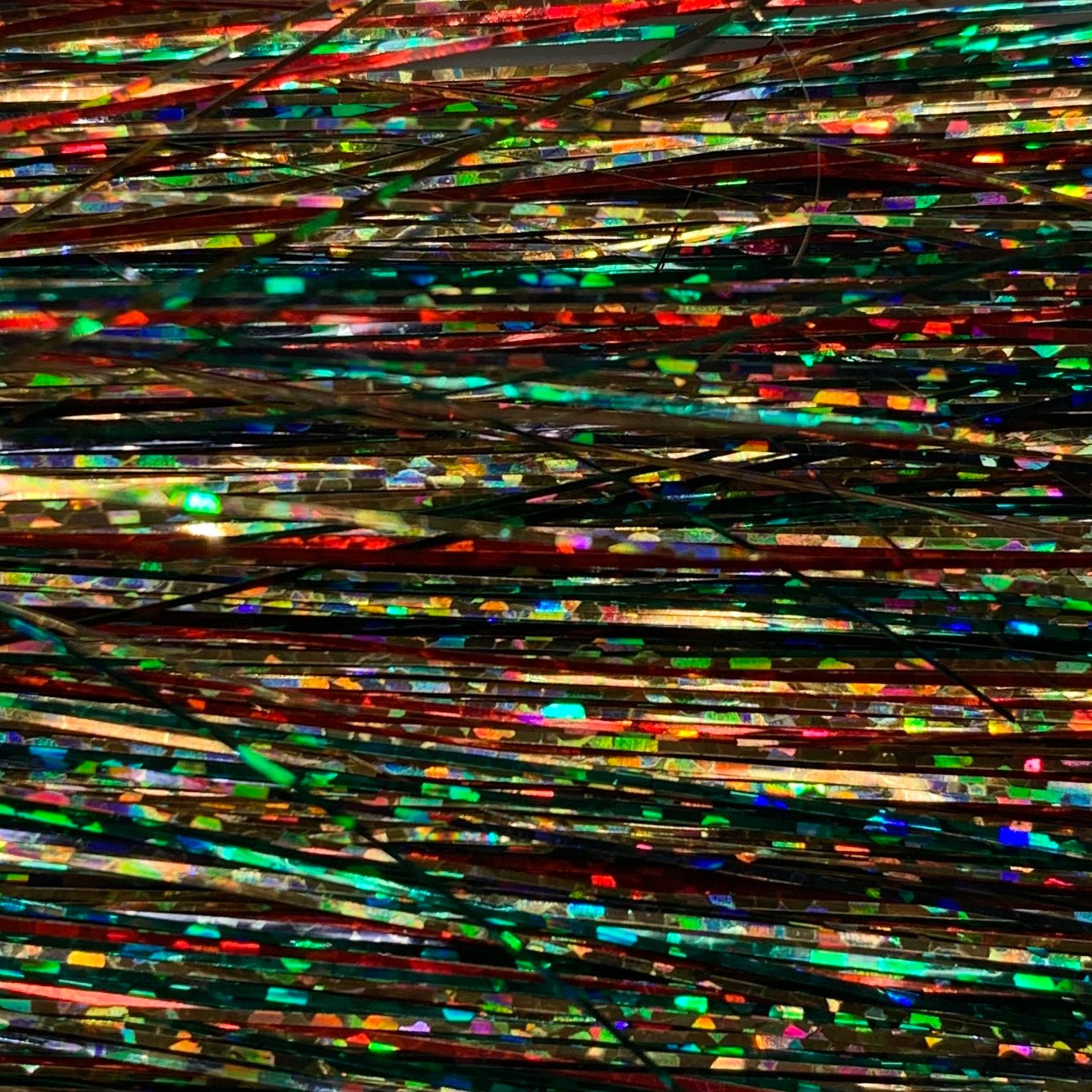 Holographic Flashabou - Synthetic Fibers & Flash - Fly Fish Food