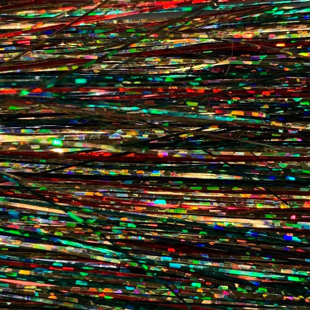 Holographic Flashabou - Synthetic Fibers &amp; Flash - Fly Fish Food
