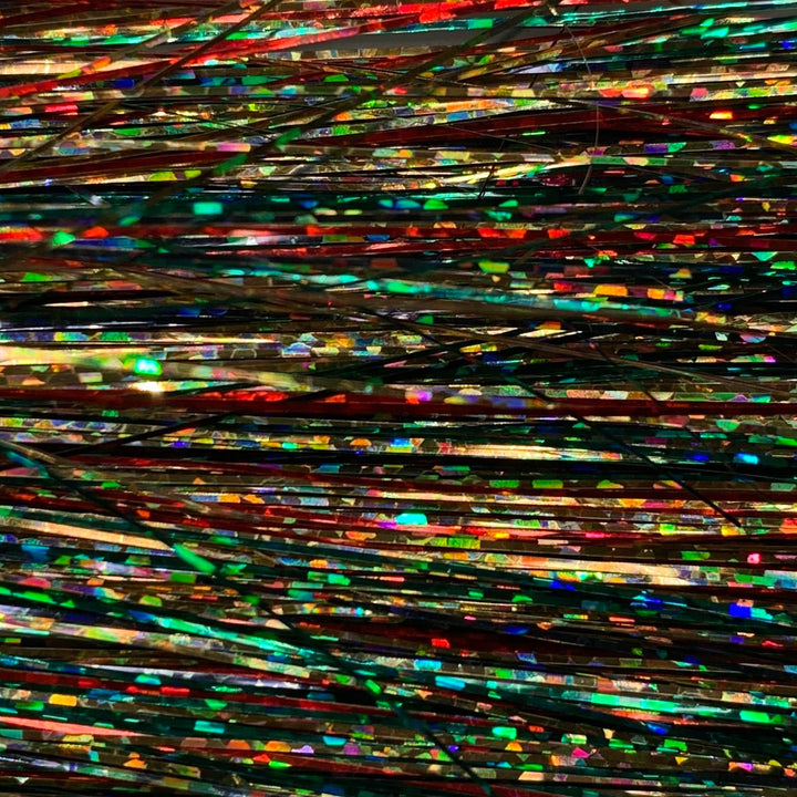 Holographic Flashabou - Synthetic Fibers &amp; Flash - Fly Fish Food