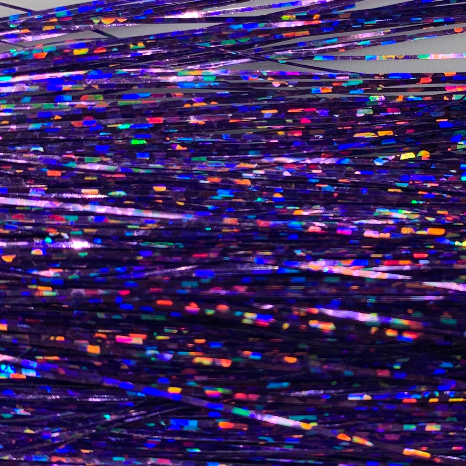 Holographic Flashabou - Synthetic Fibers & Flash - Fly Fish Food