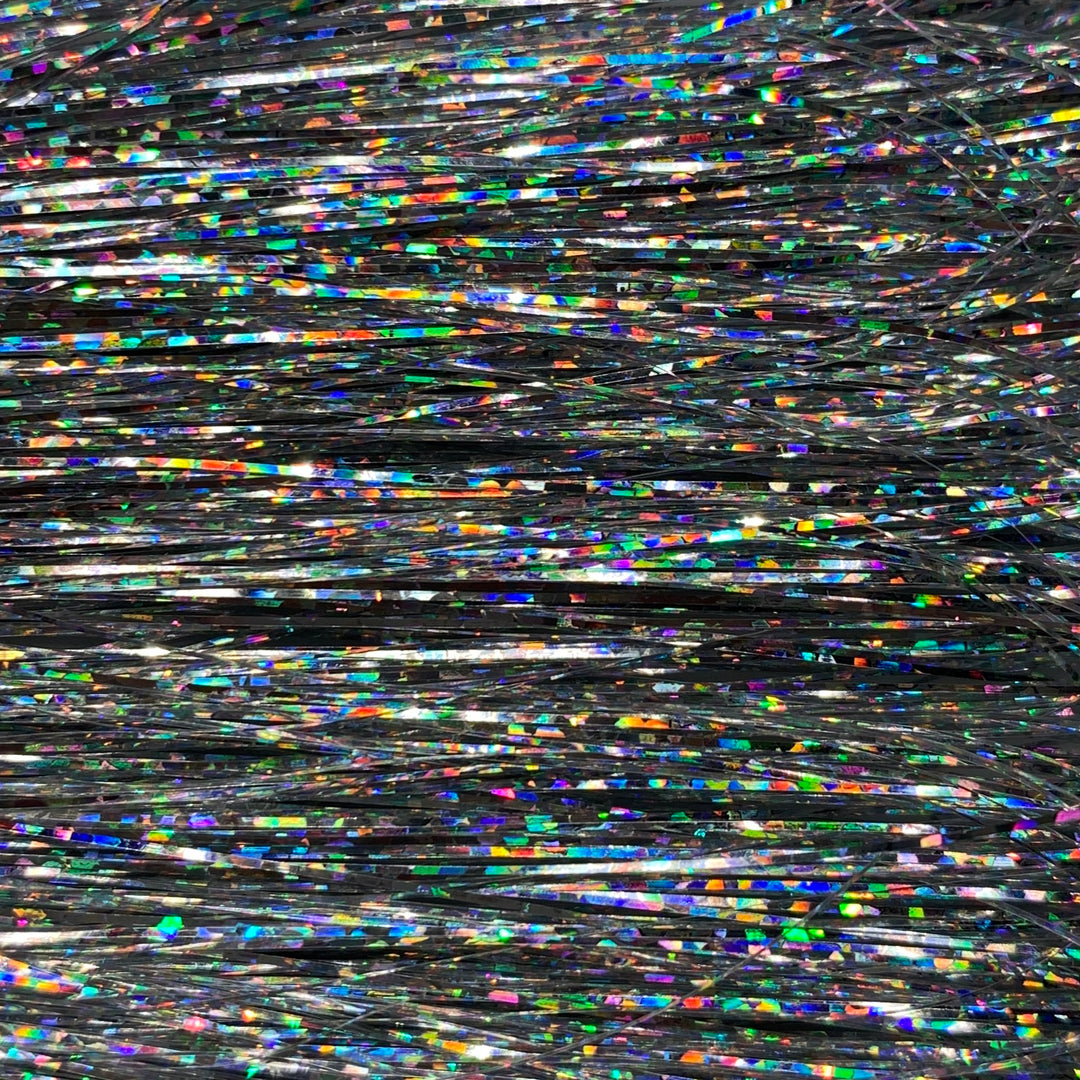 Holographic Flashabou - Synthetic Fibers &amp; Flash - Fly Fish Food