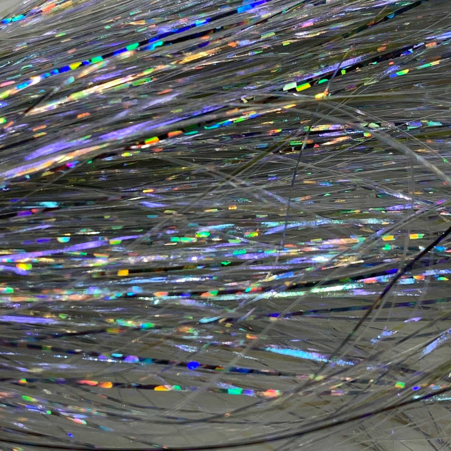 Holographic Flashabou - Synthetic Fibers & Flash - Fly Fish Food