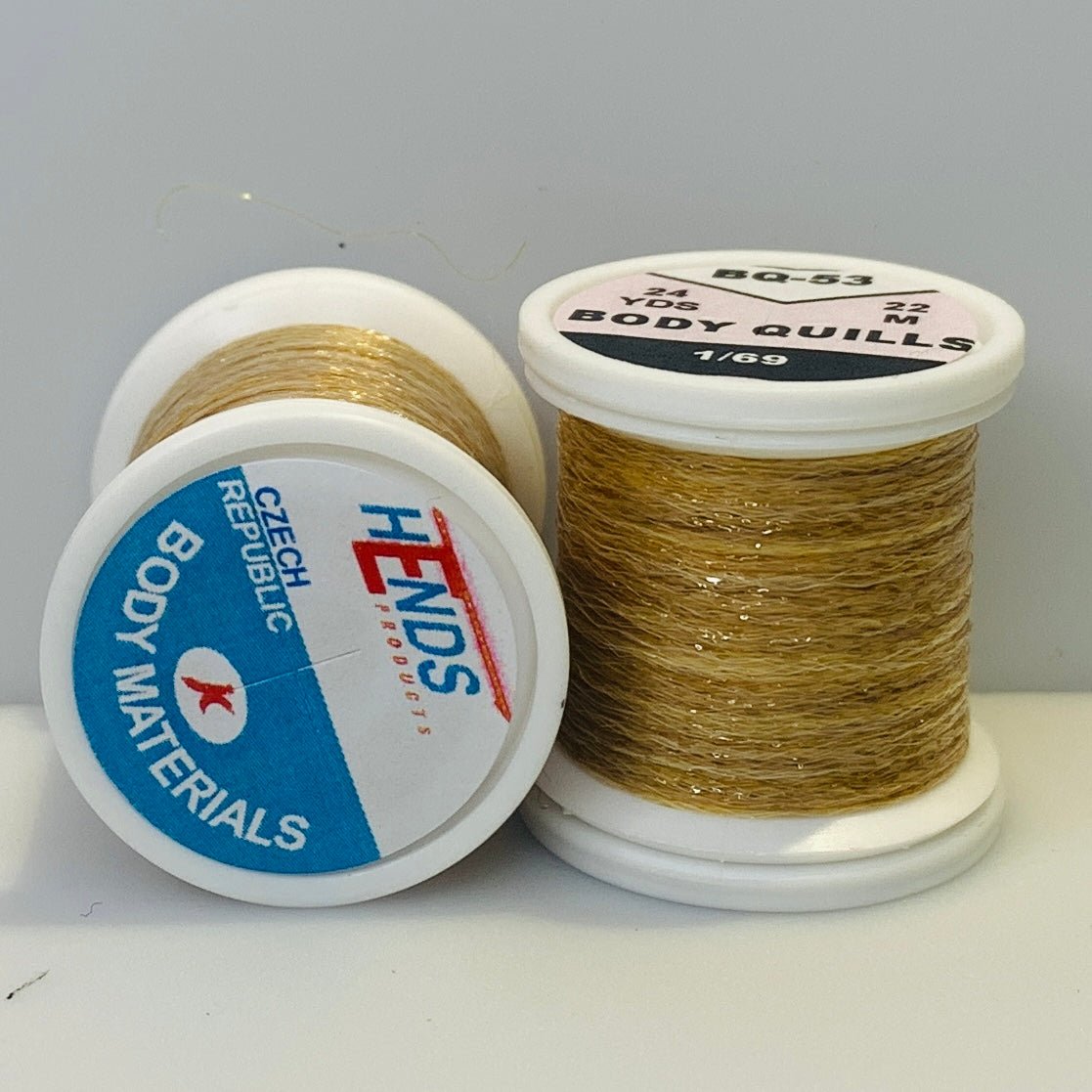 Hends Body Quills - Wire , Tinsel & Lead - Fly Fish Food