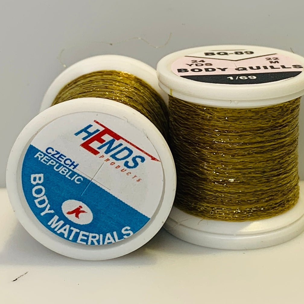 Hends Body Quills - Wire , Tinsel & Lead - Fly Fish Food